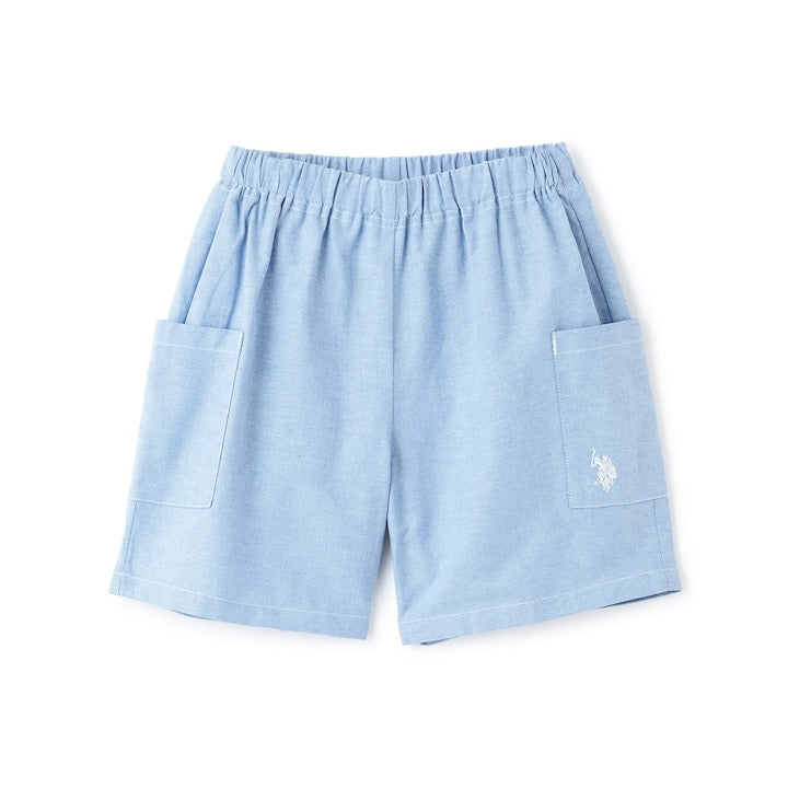 日本童裝 b・R# x U.S. POLO ASSN. 休閒短褲 100-150cm 男童款 夏季 PANTS