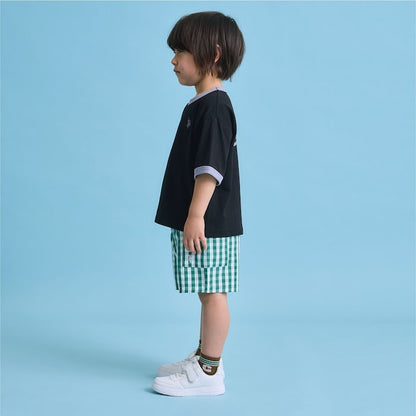 日本童裝 b・R# x U.S. POLO ASSN. 休閒短褲 100-150cm 男童款 夏季 PANTS