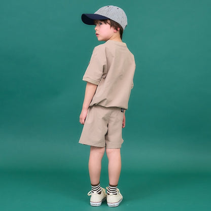 日本童裝 b・R# 運動兩件套裝 110-150cm 男童款 夏季 TOPS PANTS