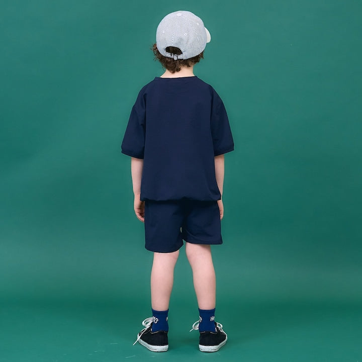 日本童裝 b・R# 運動兩件套裝 110-150cm 男童款 夏季 TOPS PANTS