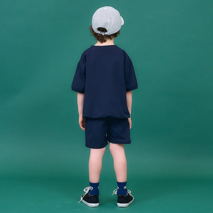 日本童裝 b・R# 運動兩件套裝 110-150cm 男童款 夏季 TOPS PANTS