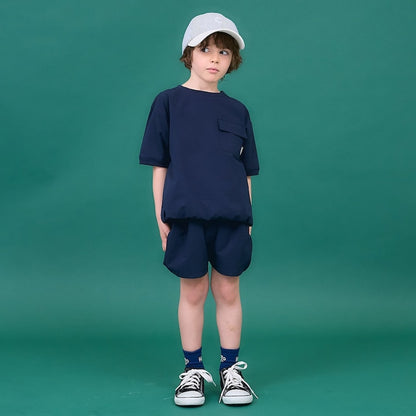 日本童裝 b・R# 運動兩件套裝 110-150cm 男童款 夏季 TOPS PANTS