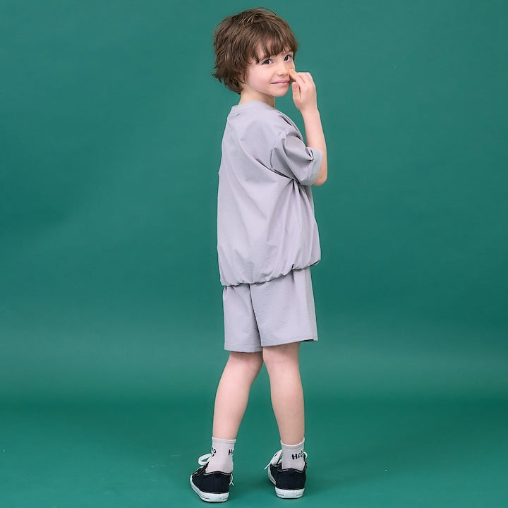 日本童裝 b・R# 運動兩件套裝 110-150cm 男童款 夏季 TOPS PANTS