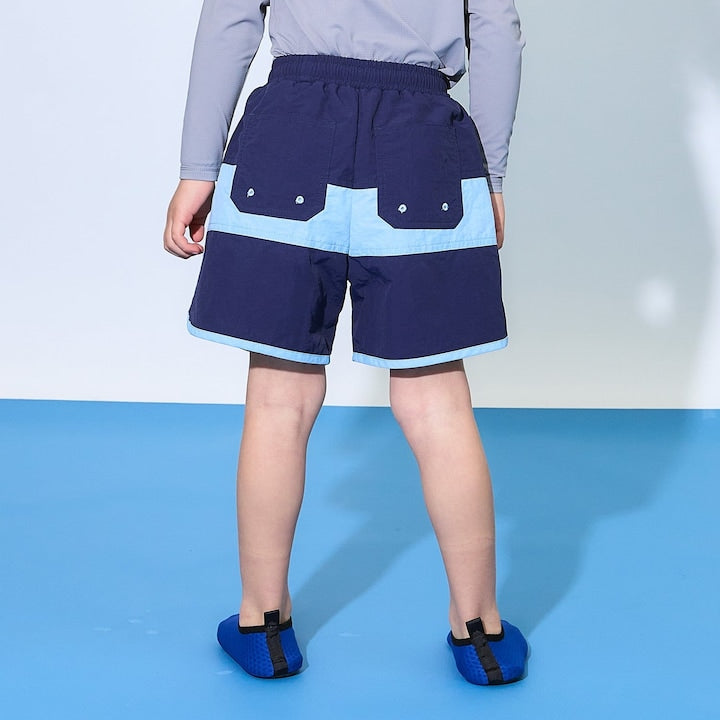 日本童裝 b・R# 沙灘泳褲 100-130cm 男童款 夏季 夏日玩水泳衣特輯