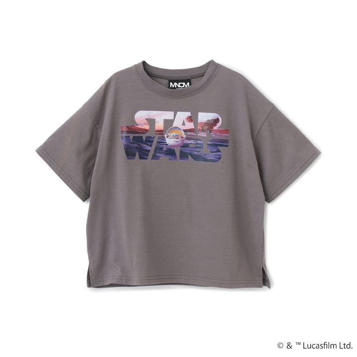 日本童裝 b・R# x STAR WARS 防UV 防污系列 吸水速乾 印花上衣 110-150cm 男童款 夏季 TOPS