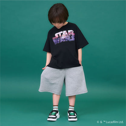 日本童裝 b・R# x STAR WARS 防UV 防污系列 吸水速乾 印花上衣 110-150cm 男童款 夏季 TOPS