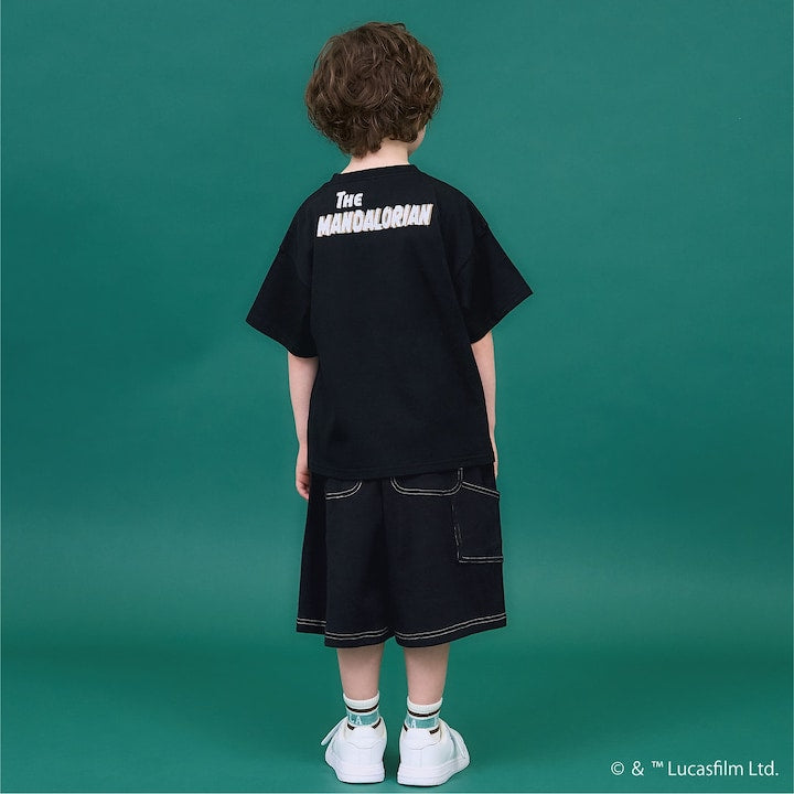 日本童裝 b・R# x STAR WARS 防UV 防污系列 吸水速乾 印花上衣 110-150cm 男童款 夏季 TOPS