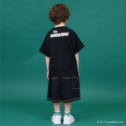 日本童裝 b・R# x STAR WARS 防UV 防污系列 吸水速乾 印花上衣 110-150cm 男童款 夏季 TOPS