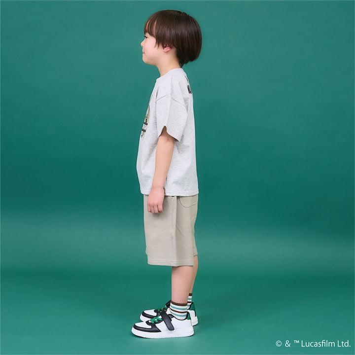 日本童裝 b・R# x STAR WARS 防UV 防污系列 吸水速乾 印花上衣 110-150cm 男童款 夏季 TOPS