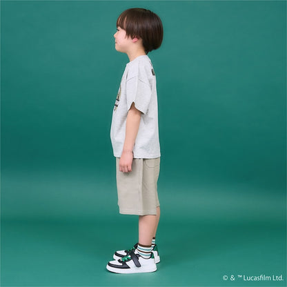 日本童裝 b・R# x STAR WARS 防UV 防污系列 吸水速乾 印花上衣 110-150cm 男童款 夏季 TOPS