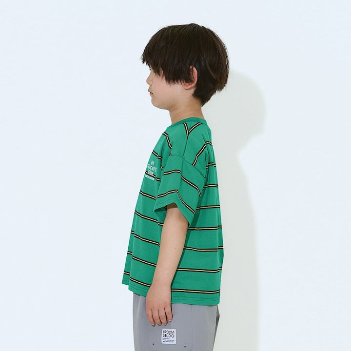 日本童裝 b・R# 間條上衣 100-150cm 男童款 夏季 TOPS