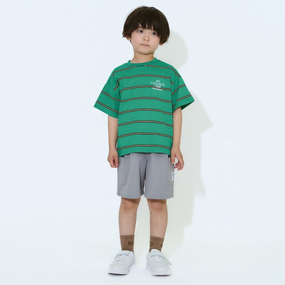 日本童裝 b・R# 間條上衣 100-150cm 男童款 夏季 TOPS