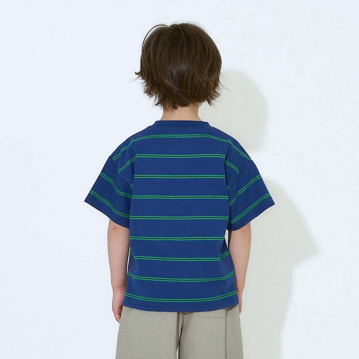 日本童裝 b・R# 間條上衣 100-150cm 男童款 夏季 TOPS