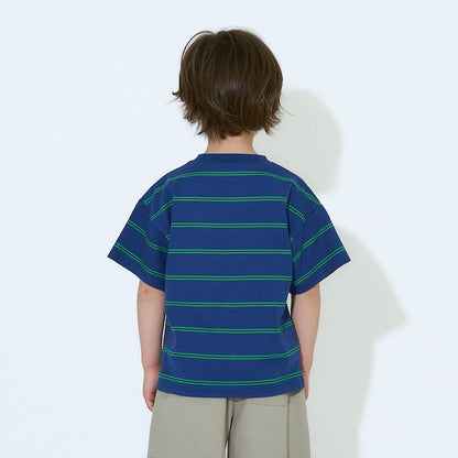日本童裝 b・R# 間條上衣 100-150cm 男童款 夏季 TOPS