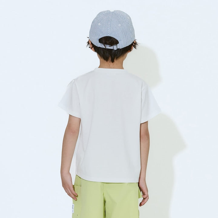 日本童裝 b・R# 防UV 防污系列 吸水速乾 印花上衣 90-150cm 男童款 夏季 TOPS