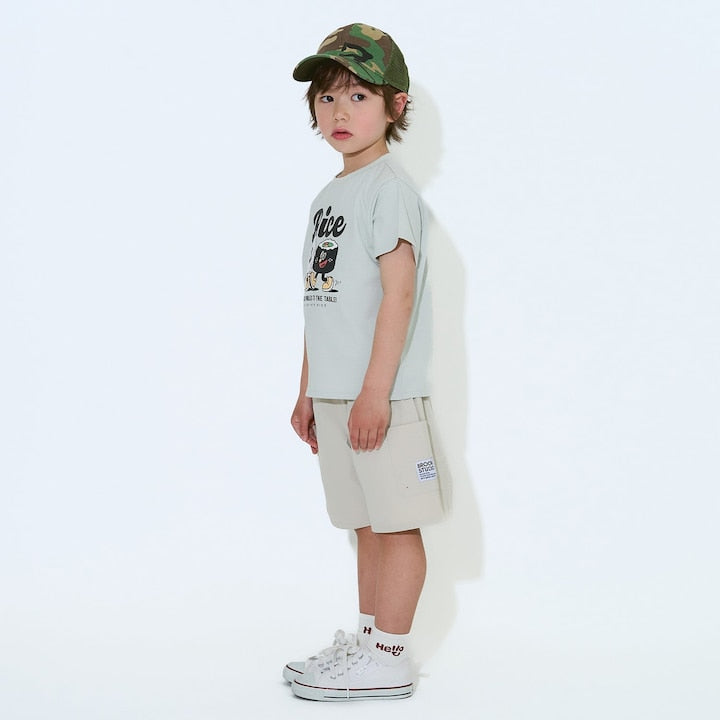 日本童裝 b・R# 防UV 防污系列 吸水速乾 印花上衣 90-150cm 男童款 夏季 TOPS