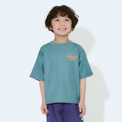 日本童裝 b・R# 防UV 防污系列 吸水速乾 印花字母上衣 100-150cm 男童款 夏季 TOPS