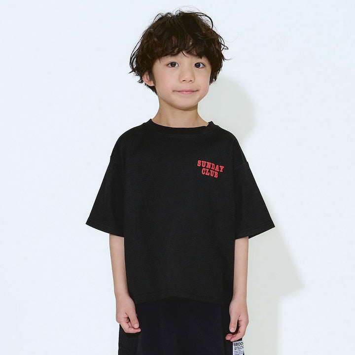 日本童裝 b・R# 防UV 防污系列 吸水速乾 印花字母上衣 100-150cm 男童款 夏季 TOPS