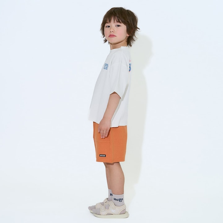 日本童裝 b・R# 防UV 防污系列 吸水速乾 印花字母上衣 100-150cm 男童款 夏季 TOPS