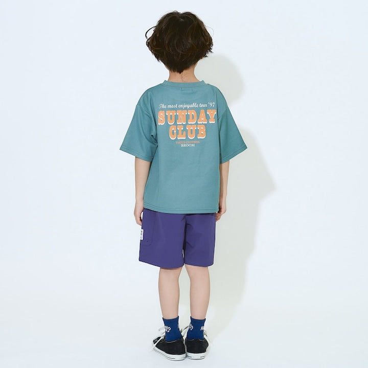 日本童裝 b・R# 防UV 防污系列 吸水速乾 印花字母上衣 100-150cm 男童款 夏季 TOPS