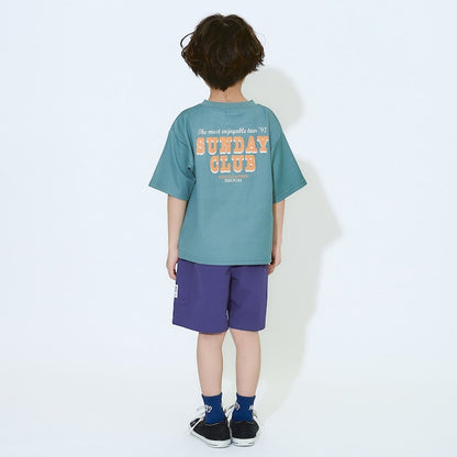日本童裝 b・R# 防UV 防污系列 吸水速乾 印花字母上衣 100-150cm 男童款 夏季 TOPS