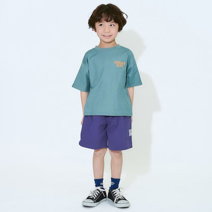 日本童裝 b・R# 防UV 防污系列 吸水速乾 印花字母上衣 100-150cm 男童款 夏季 TOPS