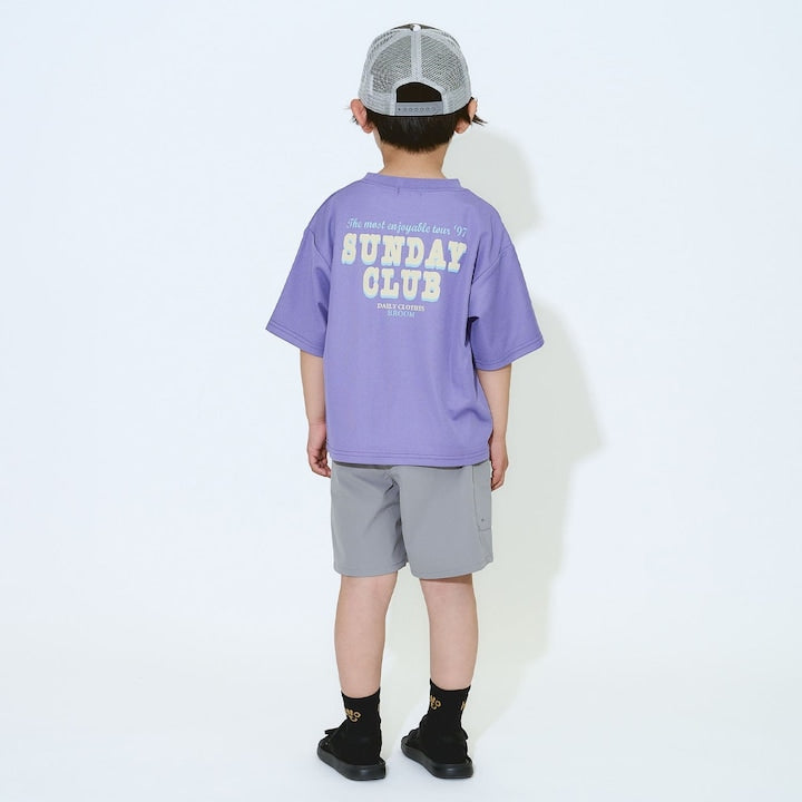 日本童裝 b・R# 防UV 防污系列 吸水速乾 印花字母上衣 100-150cm 男童款 夏季 TOPS