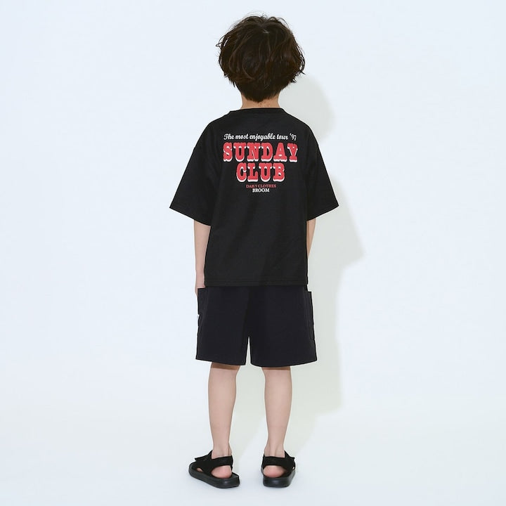 日本童裝 b・R# 防UV 防污系列 吸水速乾 印花字母上衣 100-150cm 男童款 夏季 TOPS