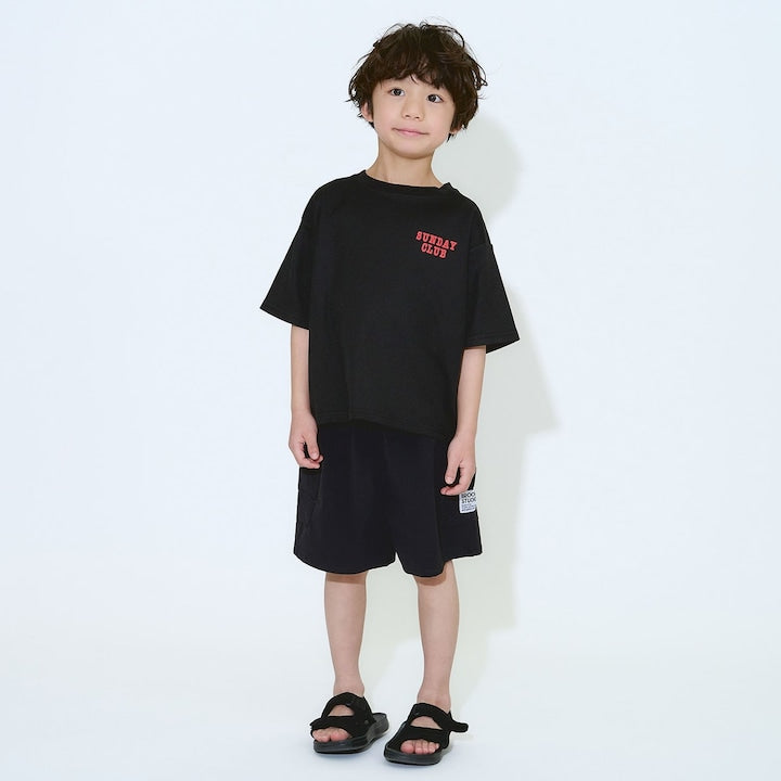 日本童裝 b・R# 防UV 防污系列 吸水速乾 印花字母上衣 100-150cm 男童款 夏季 TOPS