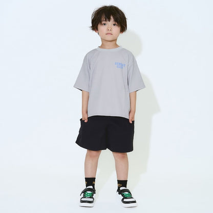日本童裝 b・R# 防UV 防污系列 吸水速乾 印花字母上衣 100-150cm 男童款 夏季 TOPS