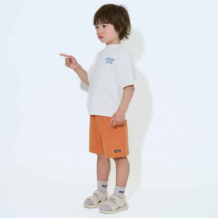 日本童裝 b・R# 防UV 防污系列 接觸冷感 運動短褲 90-150cm 男童款 夏季 PANTS