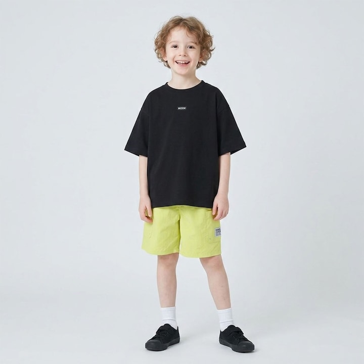 日本童裝 b・R# 2Way 前後兩著 上衣一套兩件 100-150cm 男童款 夏季 TOPS