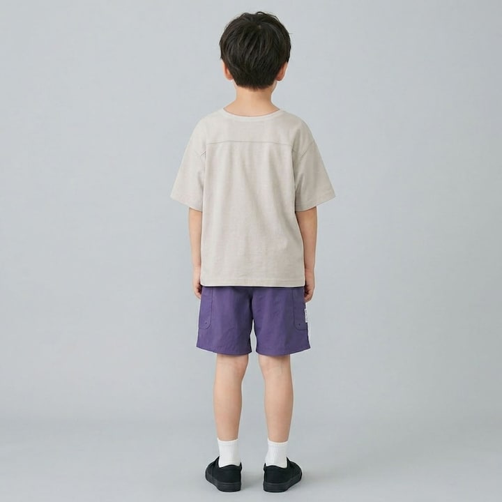 日本童裝 b・R# 2Way 前後兩著 上衣一套兩件 100-150cm 男童款 夏季 TOPS
