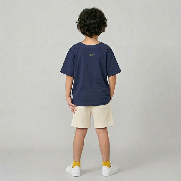 日本童裝 b・R# 2Way 前後兩著 上衣一套兩件 100-150cm 男童款 夏季 TOPS