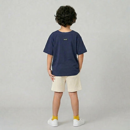 日本童裝 b・R# 2Way 前後兩著 上衣一套兩件 100-150cm 男童款 夏季 TOPS