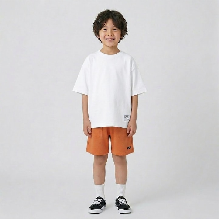 日本童裝 b・R# 2Way 前後兩著 上衣一套兩件 100-150cm 男童款 夏季 TOPS