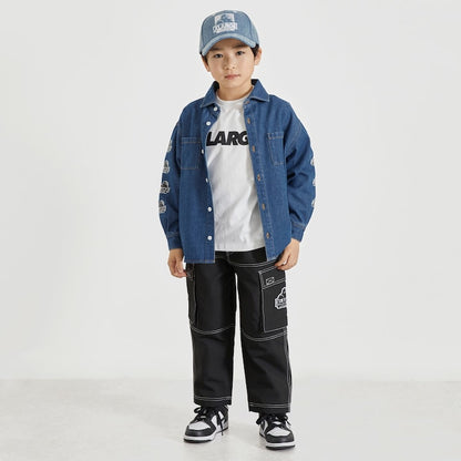 日本童裝 XLARGE KIDS 字母印花上衣 80-140cm 男童款 夏季 TOPS