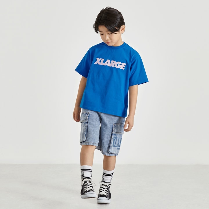 日本童裝 XLARGE KIDS 字母印花上衣 80-140cm 男童款 夏季 TOPS