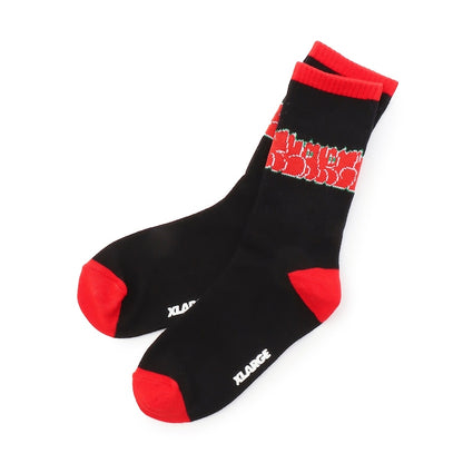 日本直送 XLARGE KIDS 襪一對 13-21cm 襪系列