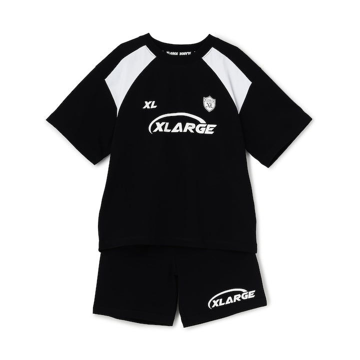 日本童裝 XLARGE KIDS 運動兩件套裝 90-140cm 男童款 夏季 TOPS PANTS