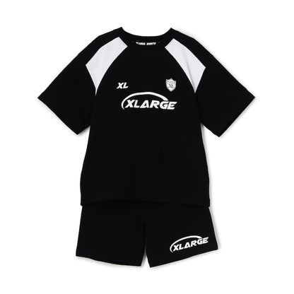 日本童裝 XLARGE KIDS 運動兩件套裝 90-140cm 男童款 夏季 TOPS PANTS