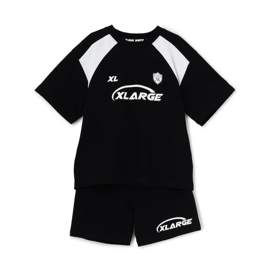 日本童裝 XLARGE KIDS 運動兩件套裝 90-140cm 男童款 夏季 TOPS PANTS