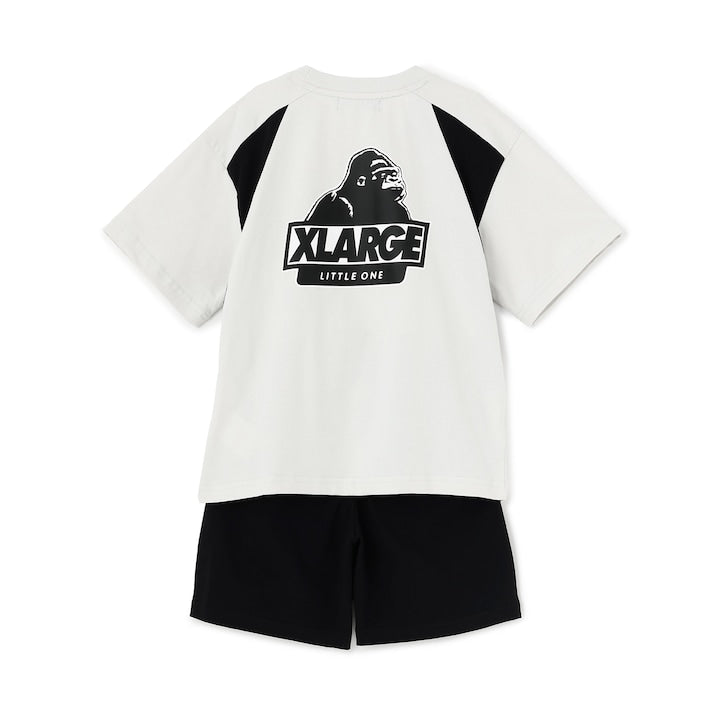 日本童裝 XLARGE KIDS 運動兩件套裝 90-140cm 男童款 夏季 TOPS PANTS
