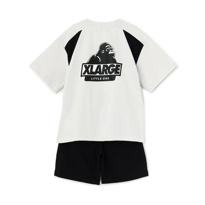 日本童裝 XLARGE KIDS 運動兩件套裝 90-140cm 男童款 夏季 TOPS PANTS