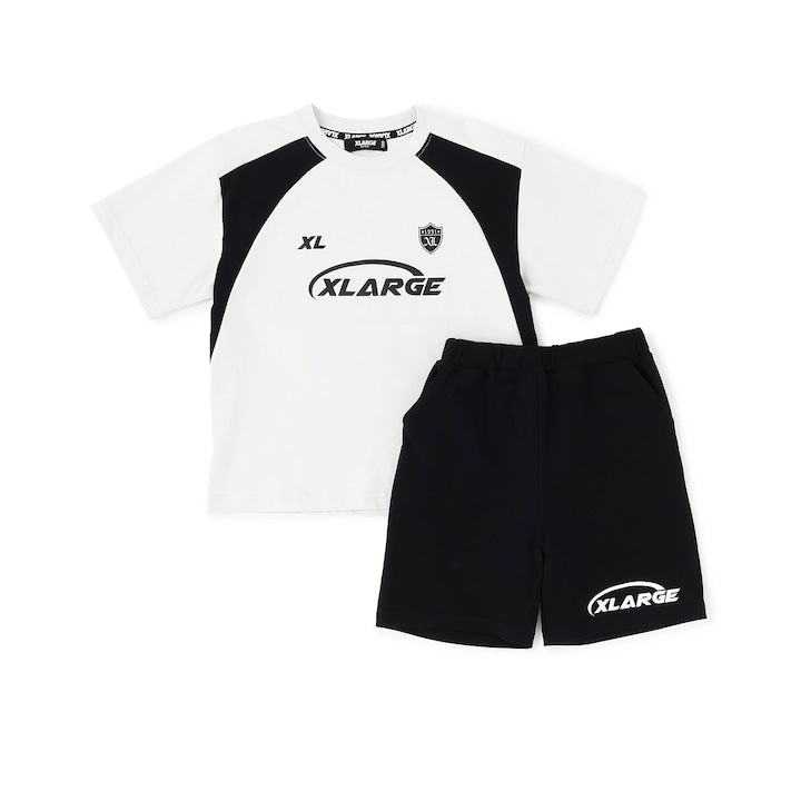 日本童裝 XLARGE KIDS 運動兩件套裝 90-140cm 男童款 夏季 TOPS PANTS