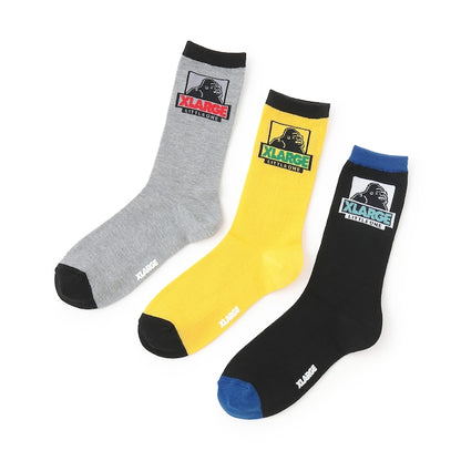 日本直送 XLARGE KIDS 襪一對 13-21cm 襪系列