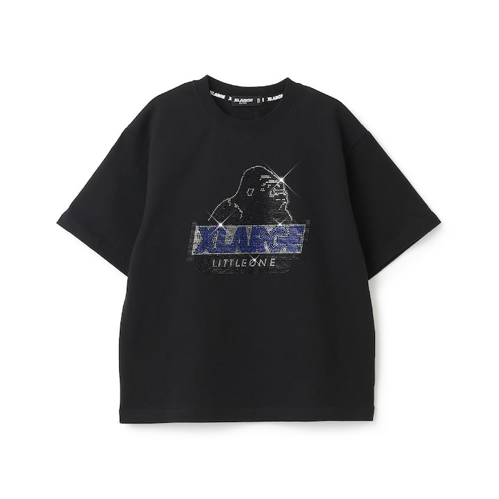 日本童裝 XLARGE KIDS 水鑽猩猩短袖上衣 90-140cm 男童款 夏季 TOPS