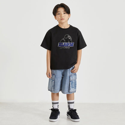 日本童裝 XLARGE KIDS 水鑽猩猩短袖上衣 90-140cm 男童款 夏季 TOPS
