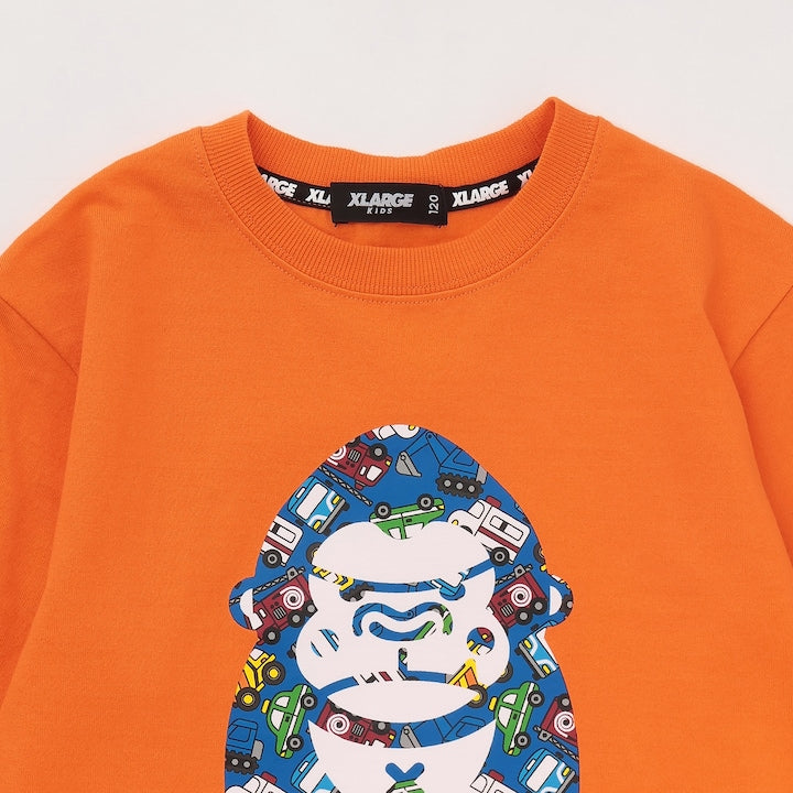 日本童裝 XLARGE KIDS 車紋大猩猩上衣 80-140cm 男童款 夏季 TOPS