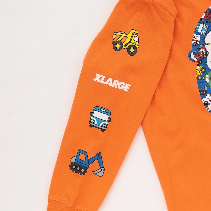 日本童裝 XLARGE KIDS 車紋大猩猩上衣 80-140cm 男童款 夏季 TOPS